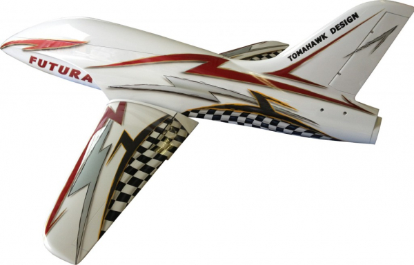 Tomahawk-Futura Modelflugzeug Airbrush und Designlackierung