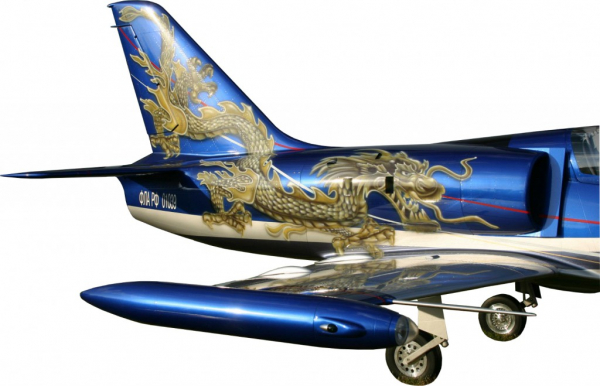 Drachen Airbrush Modellflieger