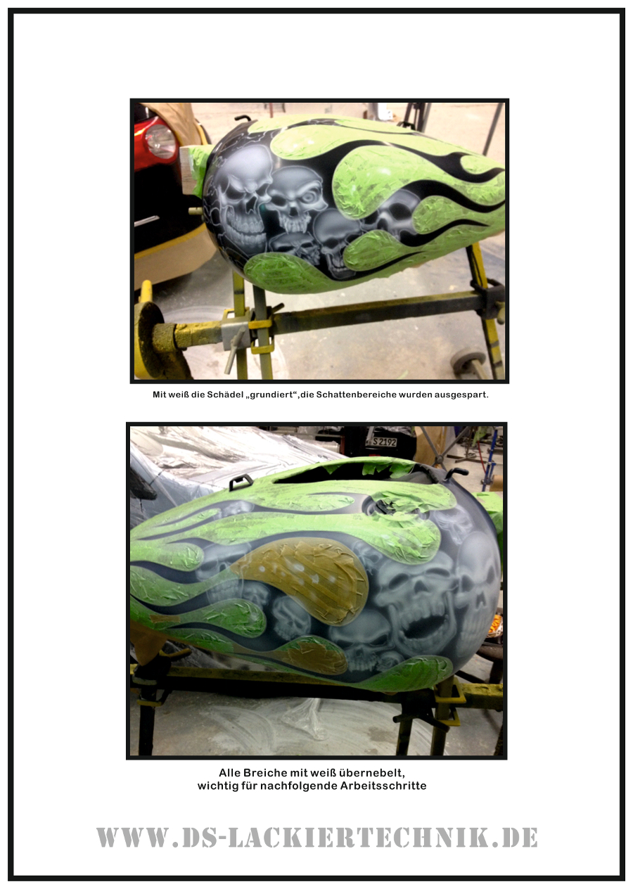 Tank Airbrush, hier ein cooles Beispiel wie es geht! 3 Tank Airbrush