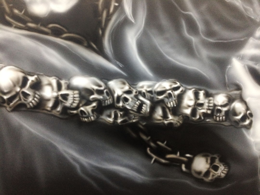 Airbrush Auto: Jetzt mit "neuen" Reaper auf der Haube 7 Airbrush Auto Airbrush Auto: Jetzt mit "neuen" Reaper auf der Haube 7 Airbrush Auto